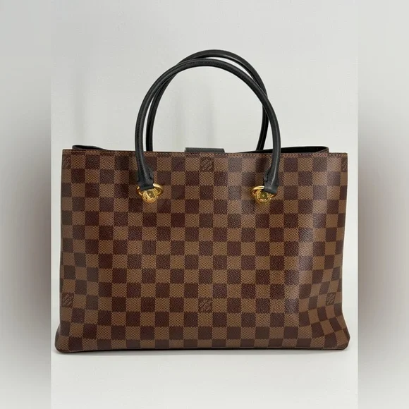 Louis Vuitton Damier Ebene Riverside Top Handle Bag - Picture 6 of 12